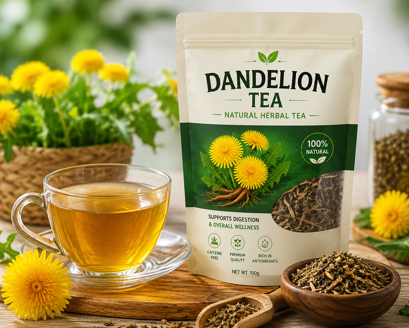 Dandelion Tea | Natural Herbal Tea for Daily Wellness