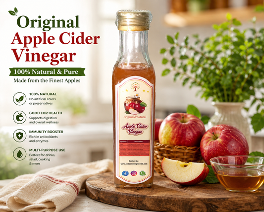 Original Apple Vinegar | Natural & Pure Apple Cider Vinegar for Daily Wellness